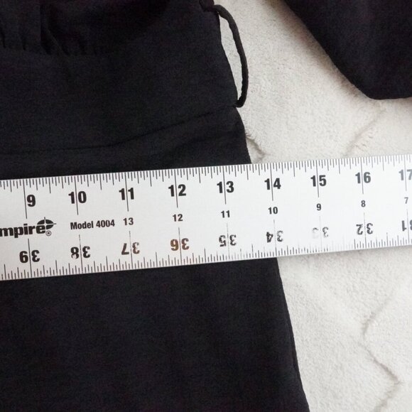 Zara Jumpsuit Womens Extra Small Black Long Sleeve - Picture 7 of 12